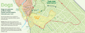 Dog walkers map